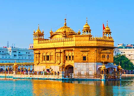 Golden Temple and The Himalayas